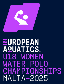 Logo U18 Europameisterschaft 2025 in Gżira (Malta)